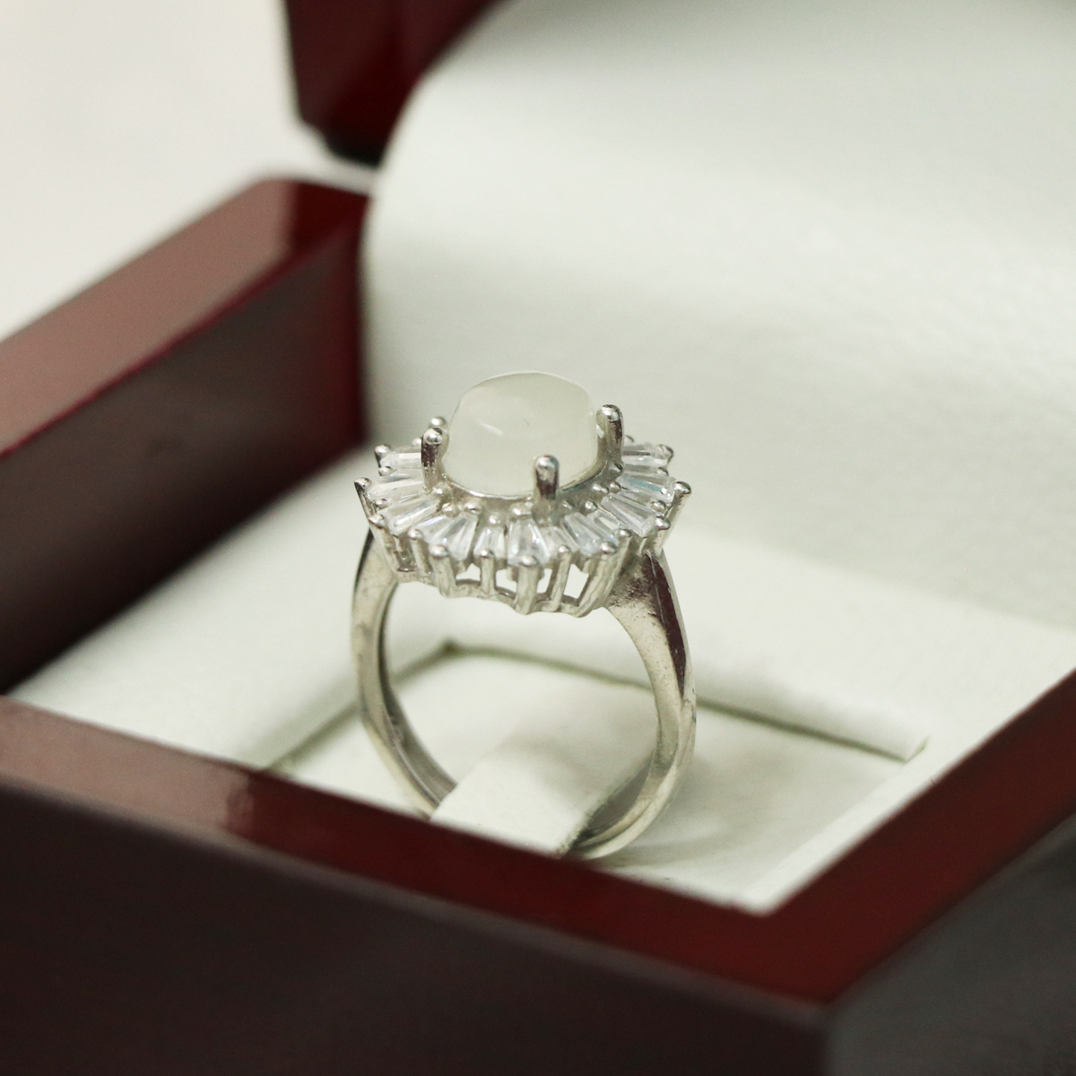 انگشتر نقره سنگ حرم امام حسین علیه السلام کد 378 