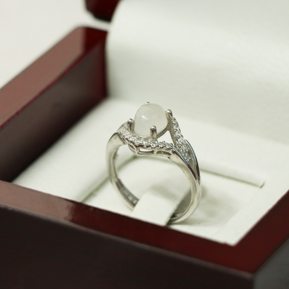 انگشتر نقره سنگ حرم امام حسین علیه السلام کد 380 