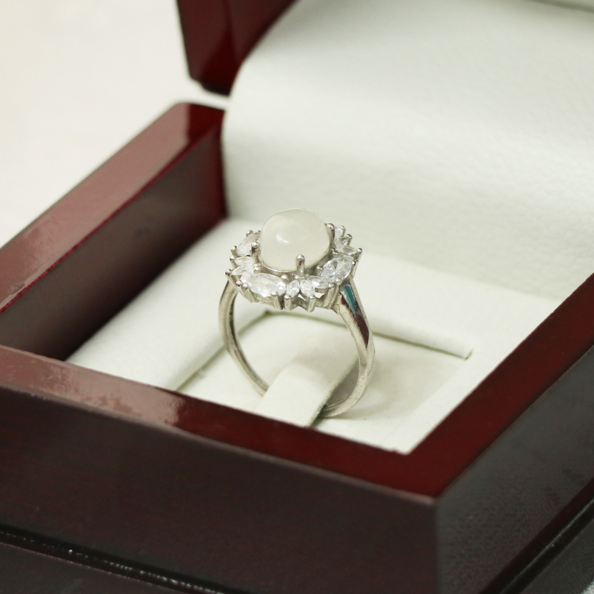 انگشتر نقره سنگ حرم امام حسین علیه السلام کد 386 